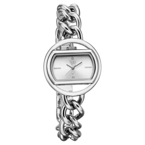 Buy Online Vyb Spotlight By Fastrack Quartz Analog Silver Dial Silver ...