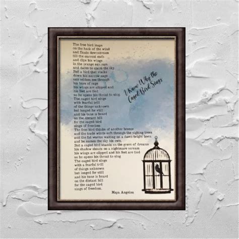 Caged Bird Poem