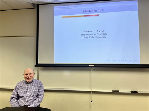 Stat Cafe - Dr. Raymond Carroll - Statistics Graduate Student ...