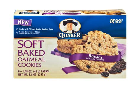 Quaker Oatmeal Raisin Cookies