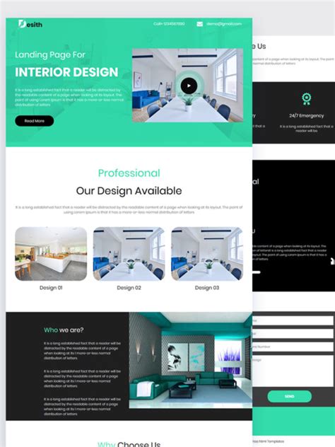 Image result for Bootstrap 4 Page Design