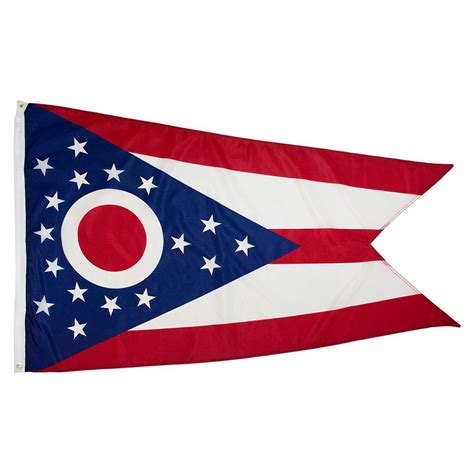 Ohio State Flag - 6x10' Nylon | Fly American Flags