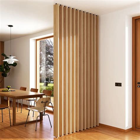 10 Wood Slat Room Divider Ideas You Can Buy or DIY | Living room ...