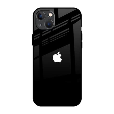 Jet Black iPhone 13 mini Glass Back Cover - Flat 35% Off On iPhone 13 ...