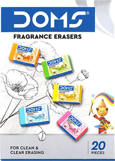 Flipkart.com | DOMS Fragrance Non-Toxic Eraser - FRAGRANCE ERASER