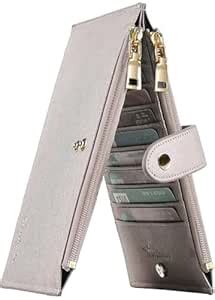 Buy Travelambo Womens Walllet RFID Blocking Bifold Multi Card Case ...