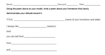 Image result for Emulation Poem Example