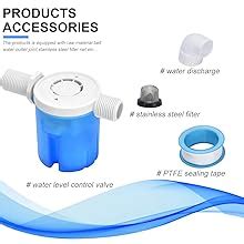 MSR - Automatic water level control valve |Nylon Quality| Inside Type ...