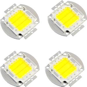 Wizzo (4 Pieces) DC 12 Volt 20 Watt Bright SMD LED Chips Bulb Light ...