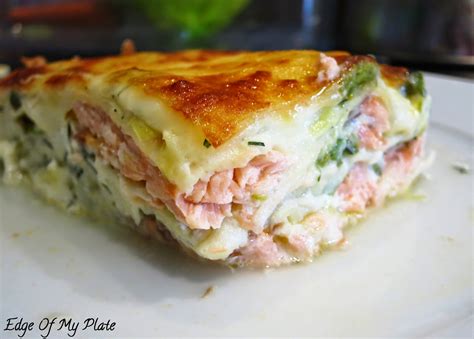 The dill gives the bechamel sauce an interesting twist  