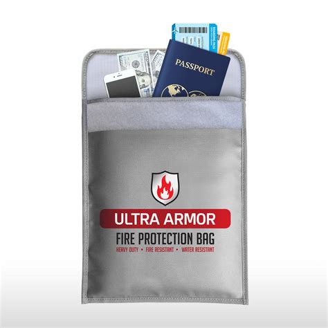 Fireproof Document Bag | Fireproof Bag for Documents Water Reistant