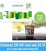Image result for Starbucks Gift Card Deals