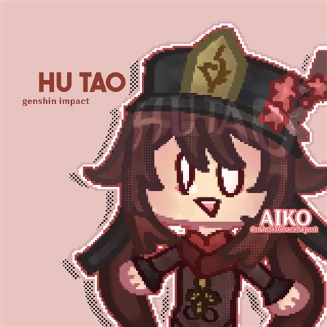 HU TAO PIXEL ART!! :DD Genshin Impact | HoYoLAB