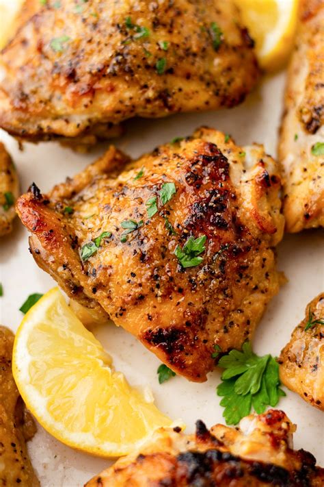 Lemon Pepper Chicken Thighs - Know Your Produce