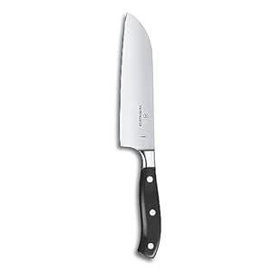 Victorinox "Grand Maitre Stainless Steel Forged Santoku Knife ...