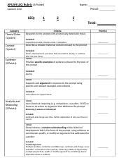 apush_leq_rubric.docx - APUSH LEQ Rubric (6 Points) Name: _ Period ...