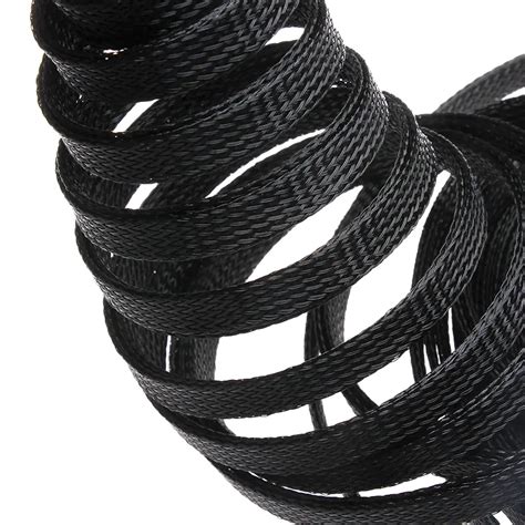 Nylon 25mm Expandable Braided Sleeve for Wire Protection-2M Length ...