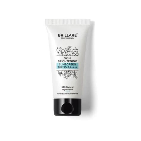 Brillare professional skin brightening suncreen spf 50 pa +++ 50g with ...