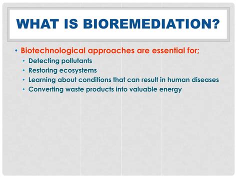 PPT - BIOTECHNOLOGY AND ENVIRONMENT PowerPoint Presentation, free ...