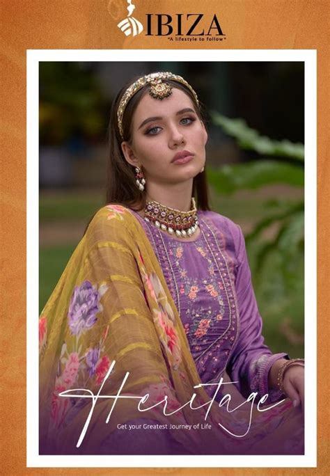 IBIZA PRESENT HERITAGE PURE BAMBARG DESIGNER DIGITAL PRINTED FANCY ...