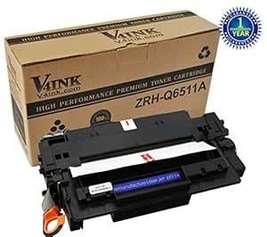 V4INK174; New Compatible Q6511A 11A Toner Cartridge Black for LaserJet ...