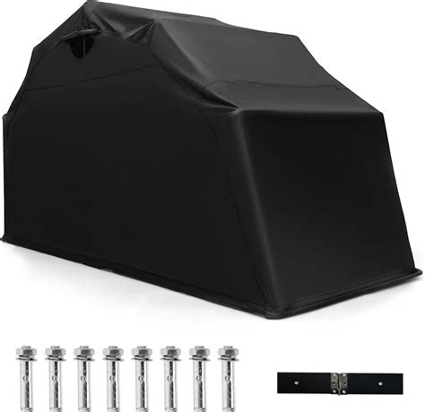 Amazon.com: Goplus Motorcycle Shed, Waterproof Motorcycle Garage with ...