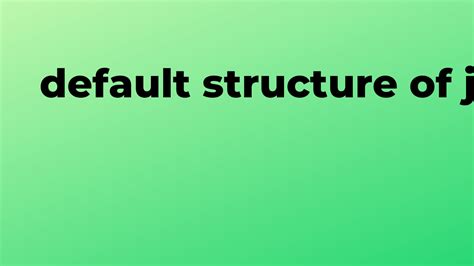 Image result for Java Default Setting