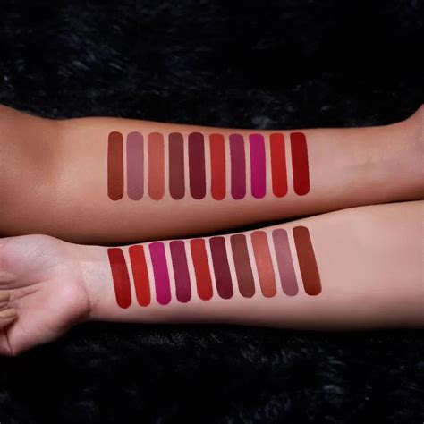 RENEE Stay Forever Matte Liquid Lipsticks Combo of 10, 1ml each