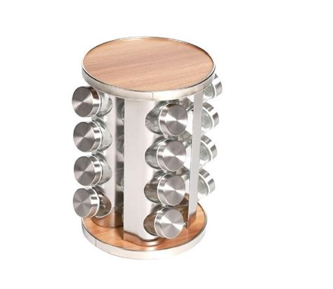 Buy KIRFIZ 360° Revolving Spice Rack Masala Rack Spice Box Masala Box ...