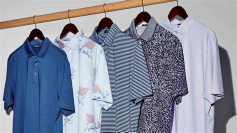 5 patterned golf polos our editors absolutely love