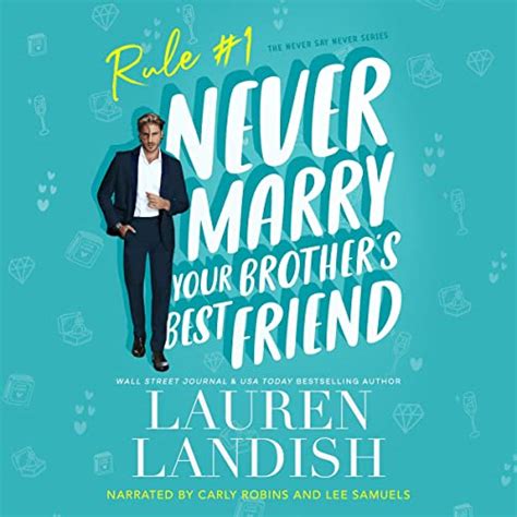 Never Marry Your Brother's Best Friend by Lauren Landish - Audiobook ...