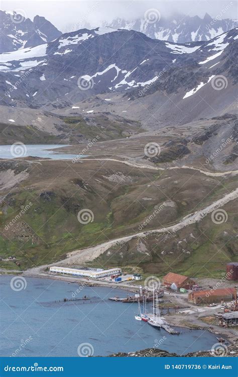 Grytviken, South Georgia, Antarctica, Historical Whaling Town in St ...