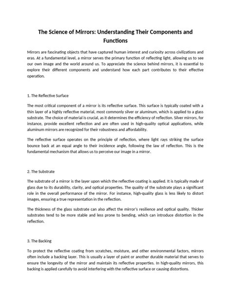 Mirror Science Project 的图像结果