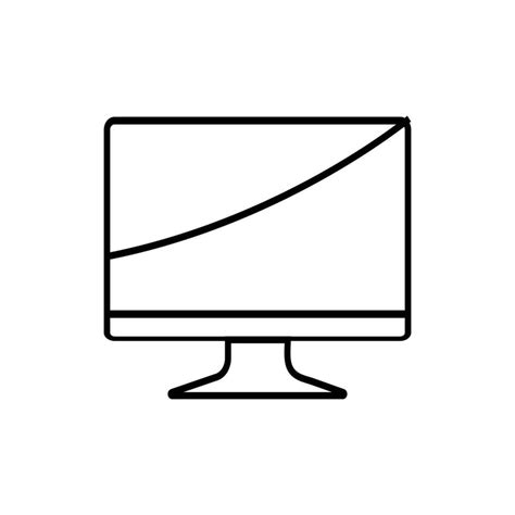 Computer Monitor Vector Drawing 的图像结果