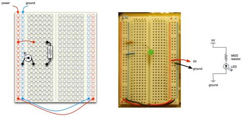 Image result for LED Circuit Drawing