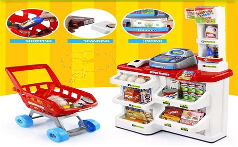 Buy PILYU™ Kids Role Pretend Playset Big Size Supermarket kit for Kids ...