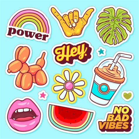 Stickers svg Images - Free Download on Freepik