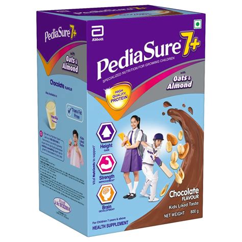 Pediasure 7+ Chocolate Flavour Specialized Nutrition Drink Powder for ...