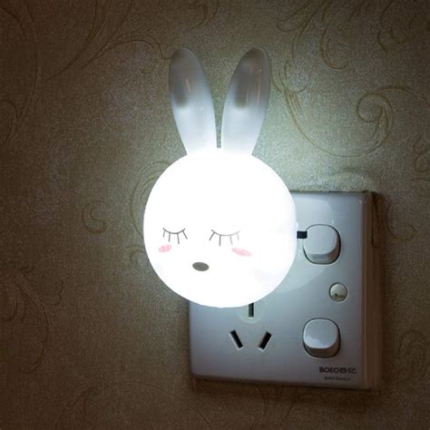 Buy Chocozone Plug in Rabbit Night Lamp for Bedroom Night Light for ...
