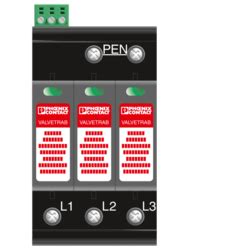Type 2 surge arrester - VAL-MS 320/3+0-FM - 2920243 | Phoenix Contact