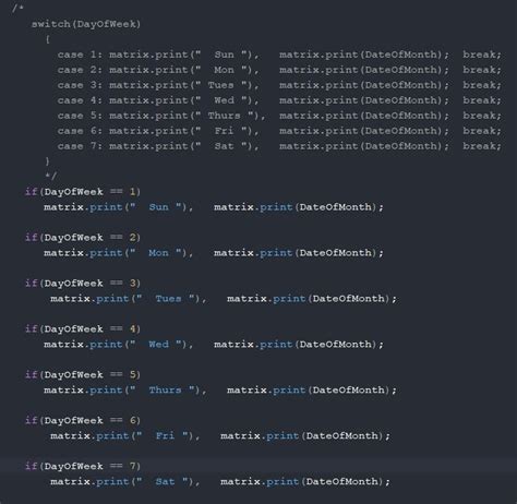 Image result for Arduino Switch Case Statements