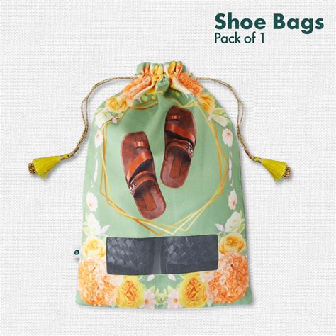 Shop Wedding Shoe Bags For Your Wedding Footwear For Keeping Dust Free ...
