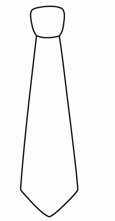 Free Printable Tie Coloring Page