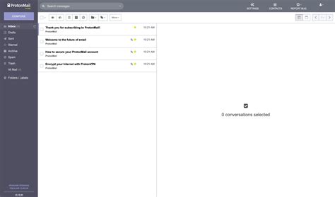Email Service 的图像结果