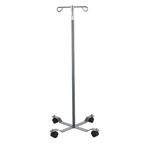 Adjustable Hospital Medical IV Drip Stand for Infusion - Stainless Steel IV Stand and IV Drip Stand