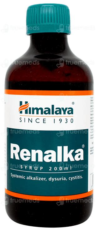 Himalaya Renalka Syrup 200 Ml - Uses, Side Effects, Dosage, Price ...