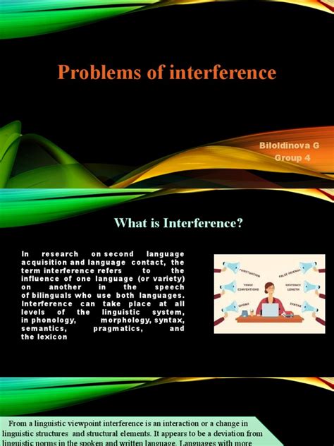 Image result for Language Interference
