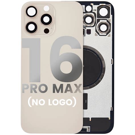 Back Glass With Steel Plate With MagSafe Magnet Pre-Installed Compatib