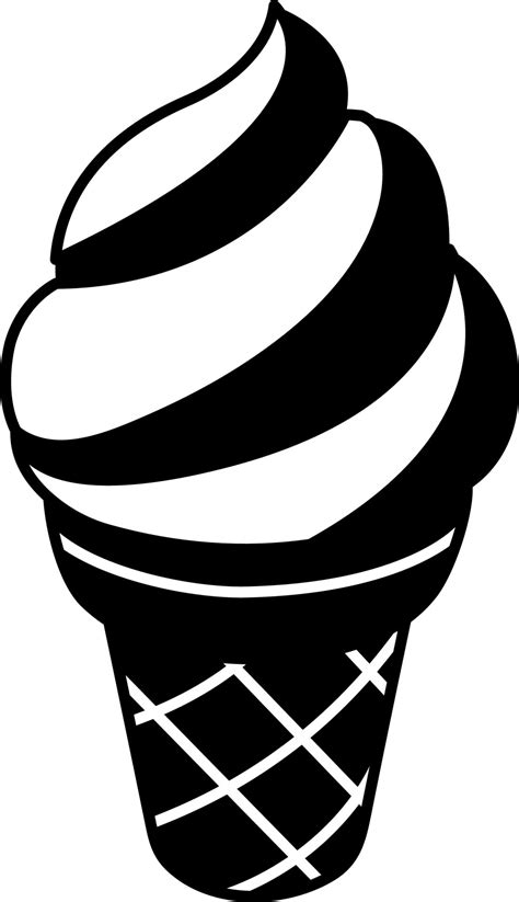 Vanilla Ice cream cone Dessert Icon Element illustration Semi-Solid ...