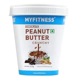 MYFITNESS Chocolate Peanut Butter Crunchy 510g | 23g Protein | Tasty ...